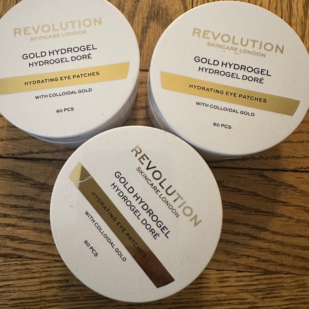 New Revolution Gold Hydrogel Eye Patches - sold out - Picture 2 of 6